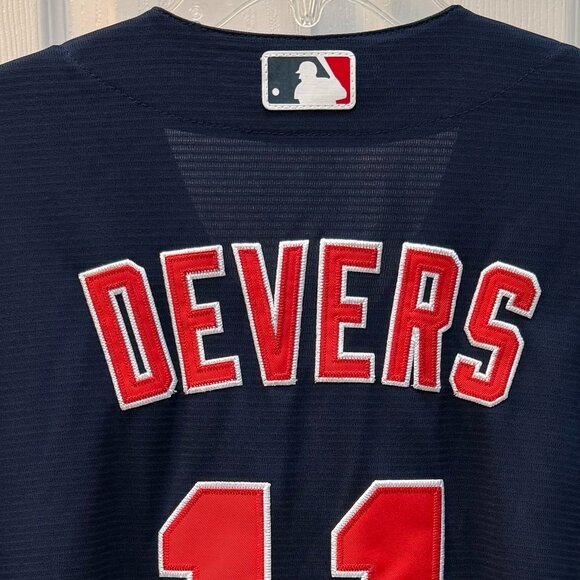 Rafael Devers Nike Boston Red Sox #11 Alternate Blue Road Jersey Size XL - Picture 6 of 7